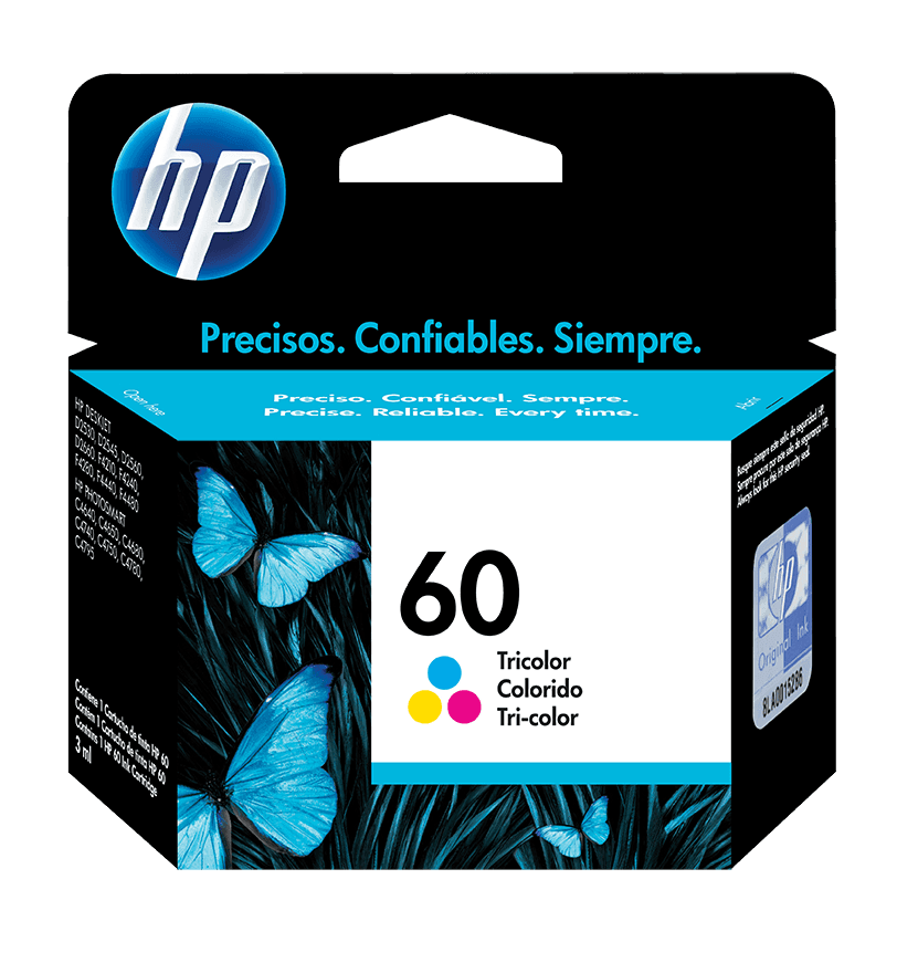 Cartucho de Tinta HP 60 Tricolor Original - Tienda HP.com Colombia