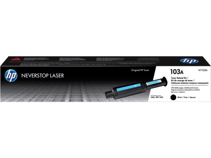 Kit de Recarga de Tóner HP Neverstop Laser 103A Negro Original - Tienda HP.com  Colombia