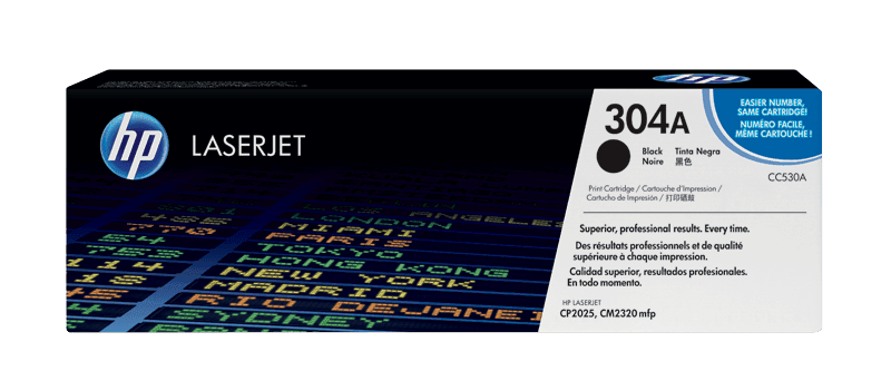 Cartucho de Tóner HP 304A Negro LaserJet Original - Tienda HP.com Colombia