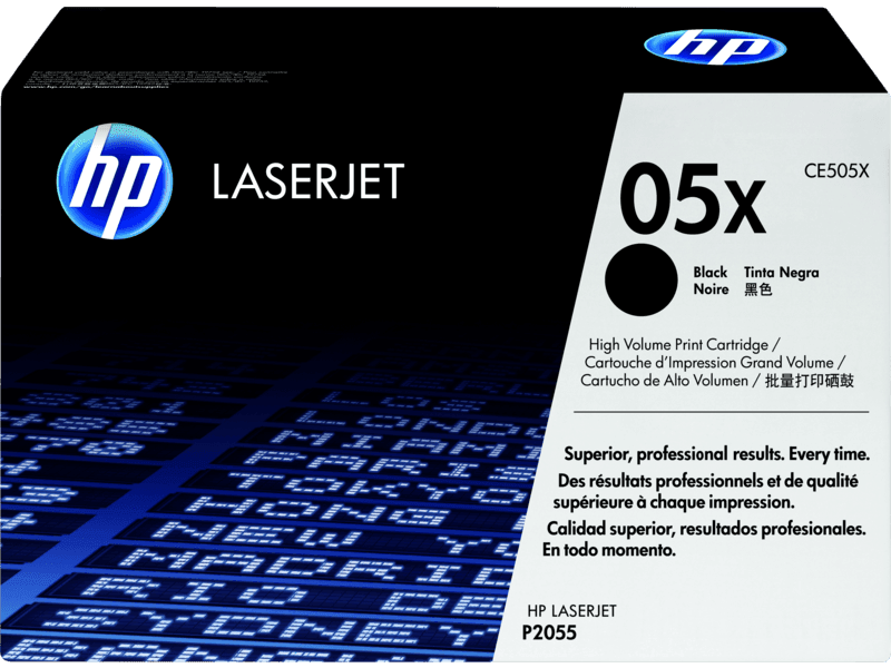 Cartucho de Tóner HP 05X Negro Alto Rendimiento LaserJet Original - Tienda  HP.com Colombia