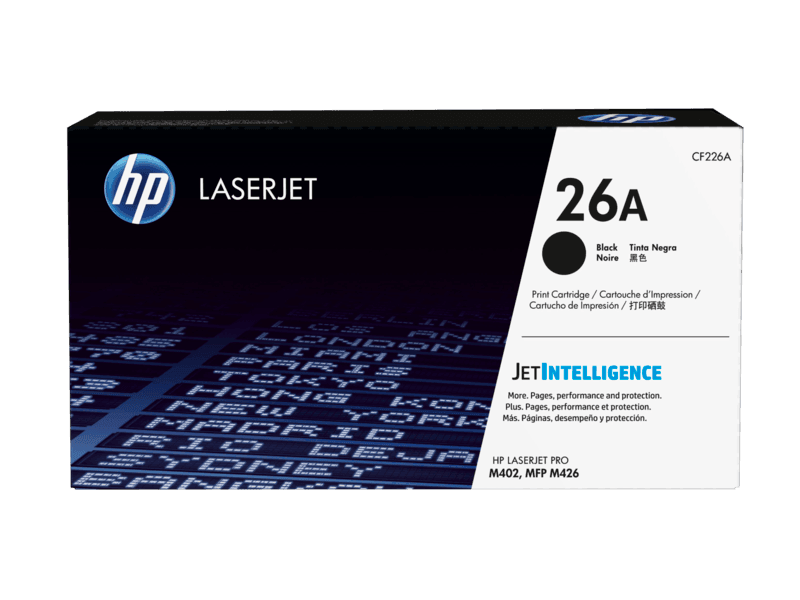 Cartucho de Tóner HP 26A Negro LaserJet Original - Tienda HP.com Colombia