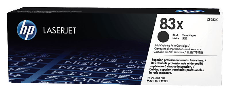 Cartucho de Tóner HP 83X Negro Alto Rendimiento LaserJet Original - Tienda  HP.com Colombia