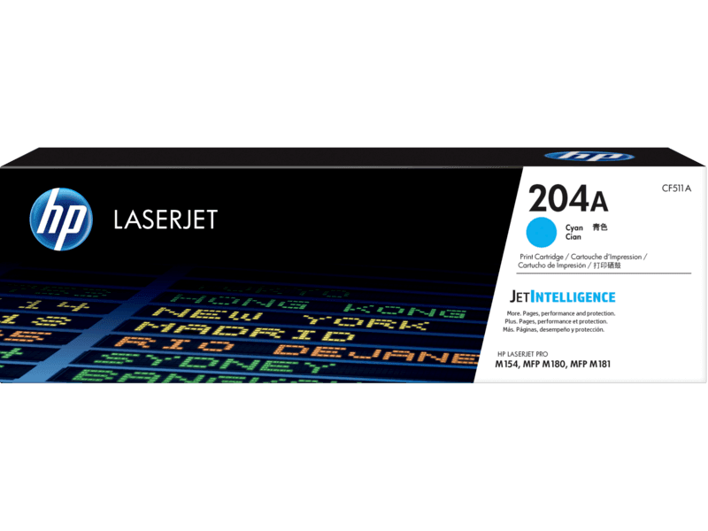 Cartucho de Tóner HP 204A Cian LaserJet Original - Tienda HP.com Colombia
