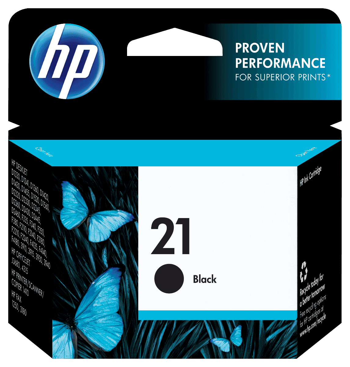 Cartucho de Tinta HP 21 Negra Original - Tienda HP.com Colombia