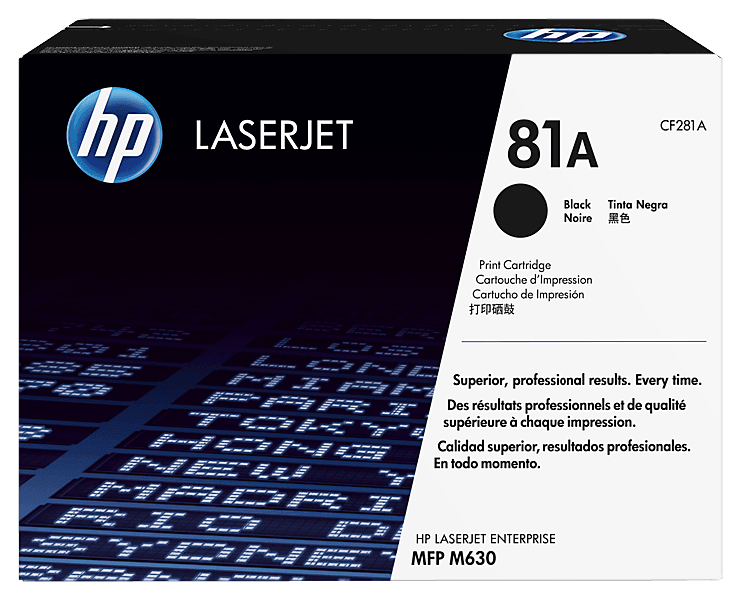 Cartucho de Tóner HP 81A Negro LaserJet Original - Tienda HP.com Colombia