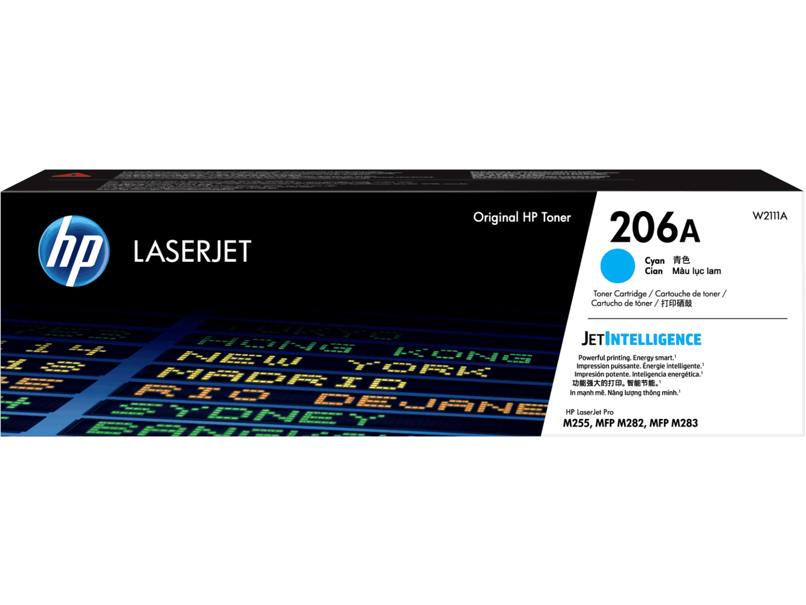 Cartucho de Tóner HP 206A Cian LaserJet Original