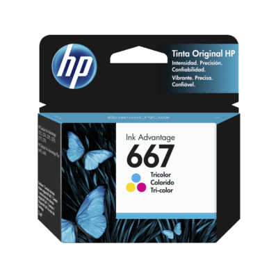Cartucho de Tinta HP 667 Negra Original - Tienda HP.com Colombia