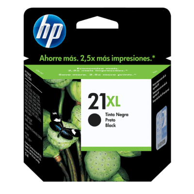 Cartucho de Tinta HP 21XL Negra Original - Tienda HP.com Colombia