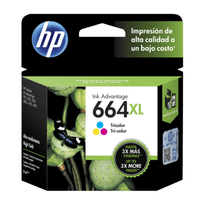 Cartucho de Tinta HP 664XL Tricolor Original - Tienda HP.com Colombia