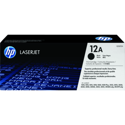 Cartucho de Tóner HP 12A Negro LaserJet Original - Tienda HP.com Colombia
