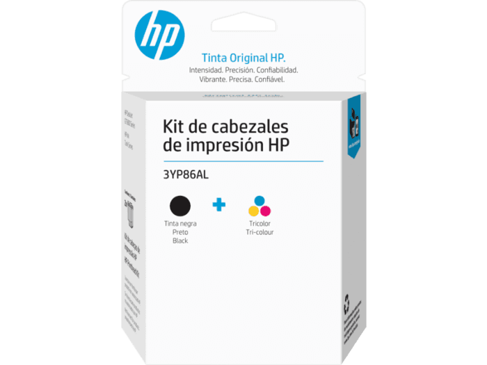 Kit de Cabezales de Impresión HP GT 3YP86AL Negro/Tricolor - Tienda HP.com  Colombia
