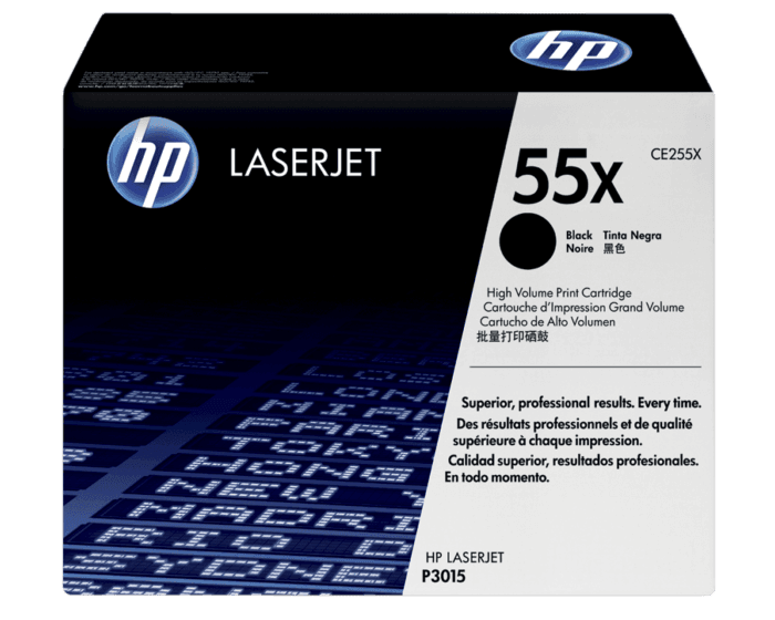 Cartucho de Tóner HP 55X Negro Alto Rendimiento LaserJet Original - Tienda  HP.com Colombia