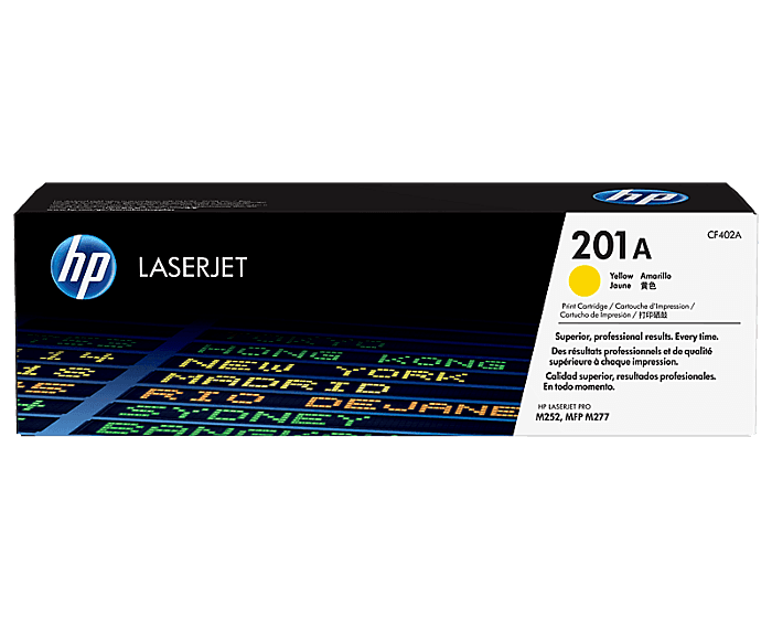 Cartucho de Tóner HP 201A Amarillo LaserJet Original - Tienda HP.com  Colombia