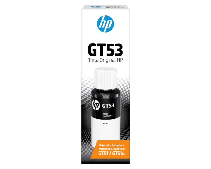Botella de Tinta HP GT53 Negra Original-1VV22AL - Tienda HP.com Colombia