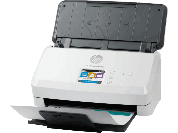 Escáner HP Scanjet Pro N4000 snw1 con Alimentación de Hojas - Tienda HP.com  Colombia