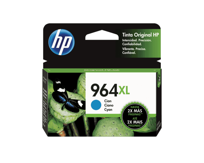 Cartucho de Tinta HP 964XL Cian Original - Tienda HP.com Colombia